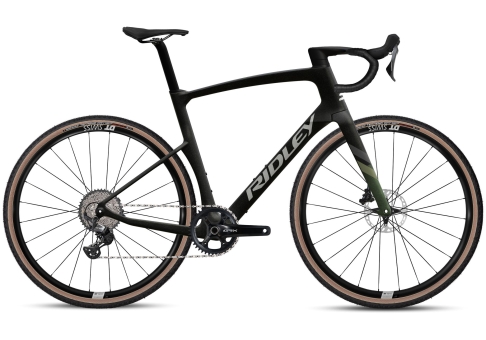 Ridley KANZO FAST GRX800 1x12 / Black Metallic/Silver