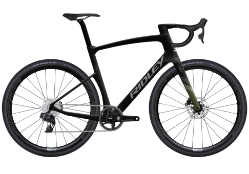 Ridley KANZO FAST Force XPLR 1x13 / Black Metallic/Silver M