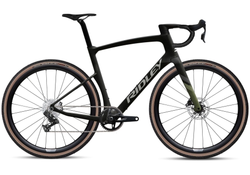 Ridley KANZO FAST Rival XPLR 1x13 / Black Metallic/Silver