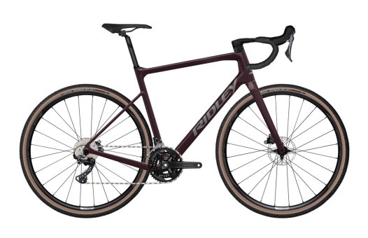 Ridley GRIFN GRAVEL GRX800 2x12 / Dark Plum Metallic/Autumn Grey S 1