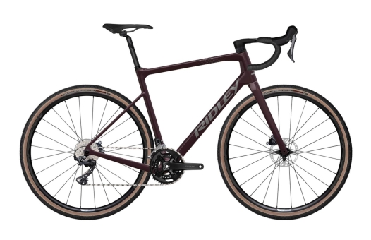 Ridley GRIFN GRAVEL GRX600 2x12 / Dark Plum Metallic/Autumn Grey
