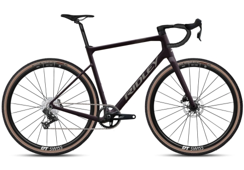 Ridley GRIFN GRAVEL Rival XPLR 1x13 / Dark Plum Metallic/Autumn Grey S 1
