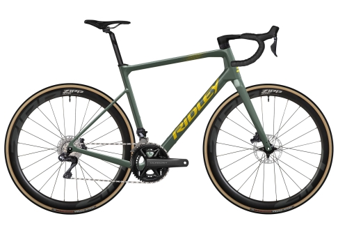 Ridley GRIFN ROAD Ultegra DI2 2x12 / Green/Yellow