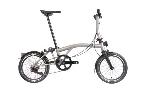 Brompton T-LINE Urban (4-Spd) Mid / Blasted Ti