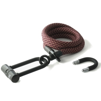 tex-lock EYELET Textilschloss 160cm / L / U/X chateau red 1