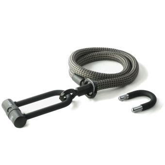 tex-lock EYELET Textilschloss 120cm / M / U/X electric grey 1