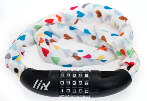 Liix BIG LOCK POLKA HEARTS Schloss  2