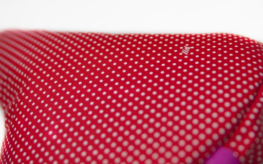 Liix SADDLE COVER POLKA DOTS Sattelbezug / red  2