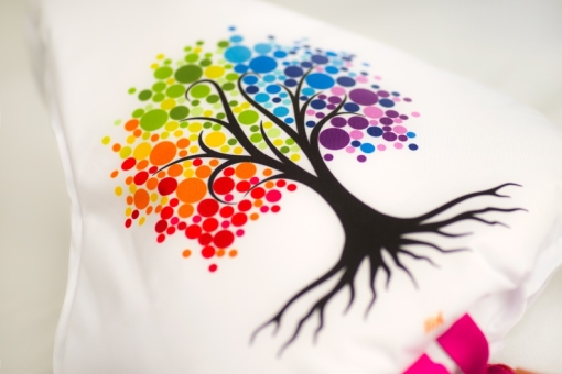 Liix SADDLE COVER TREE OF DOTS Sattelbezug  2