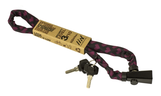 Liix SMALL LOCK STITCHED LOVE Schloss  2