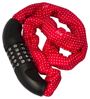 Liix Big Lock Polka Dots Lock Red 2