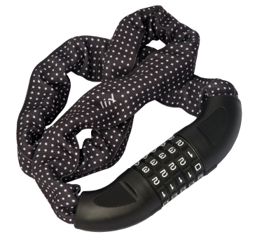 Liix BIG LOCK POLKA DOTS Schloss / black  2