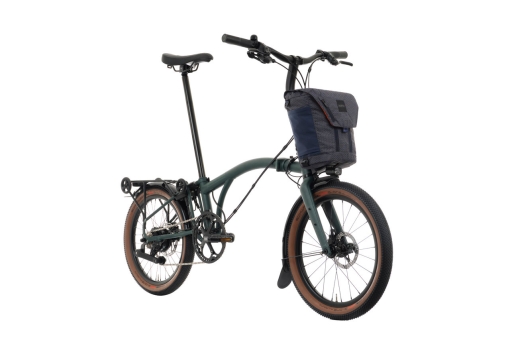 Brompton G-LINE Electric (4-Gear) Green / Mudgard & Rack Large 2