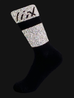 Liix Reflective Socks Black L | black 2