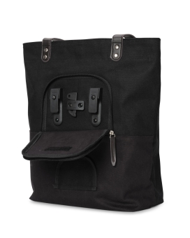 Liix Kannwas Canvas Bag Licorice Black 2