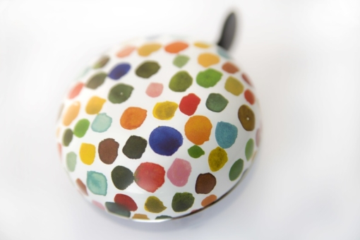 Liix Ding Dong Bell Painted Dots Bell Carolyn Gavin 2
