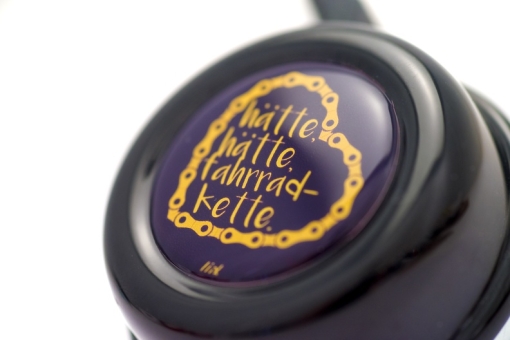 Liix COLOUR BELL HÄTTE HÄTTE Klingel / black  2