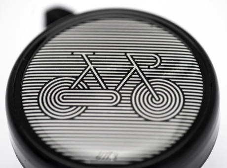 Liix BIG COLOUR BELL STRIPE BIKE Klingel / black  2