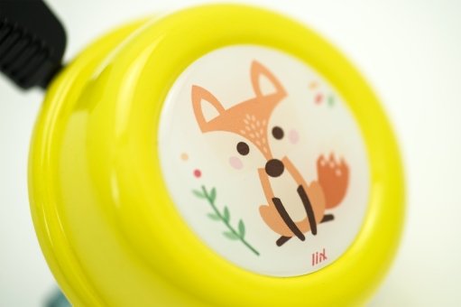 Liix COLOUR BELL FOX Klingel / yellow  2