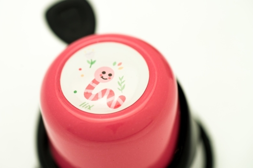 Liix SCOOTER BELL WORM Klingel / pink  2