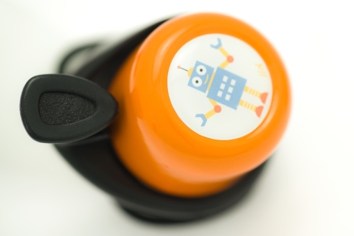 Liix SCOOTER BELL ROBOT Klingel / orange  2