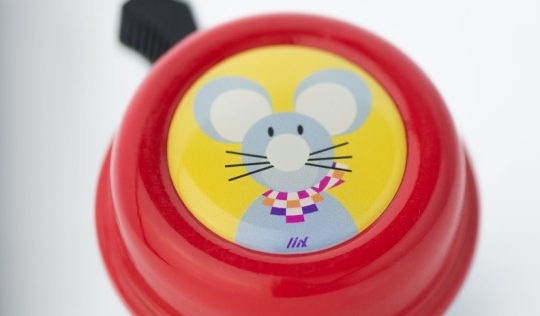 Liix COLOUR BELL MOUSE Klingel / red  2