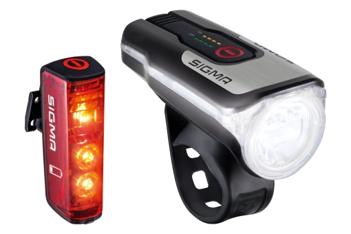 Sigma LED Licht Set Aura 80/Blaze Schwarz 2
