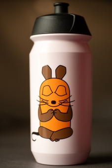 Liix Trinkflasche Maus Yoga Pink 500ml 2