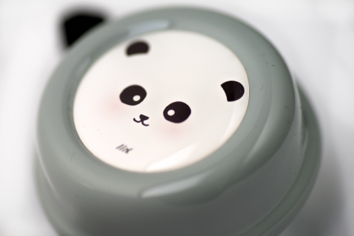Liix COLOUR BELL ADORABLE PANDA Klingel / grey  2