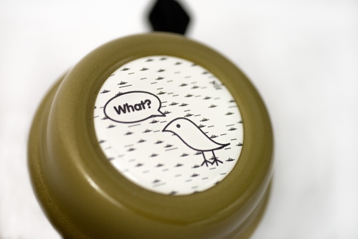 Liix COLOUR BELL WHAT BIRD Klingel / olive  2