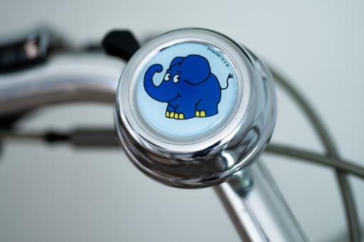 Liix kleur Bell Mouse Olifant Chrome 2