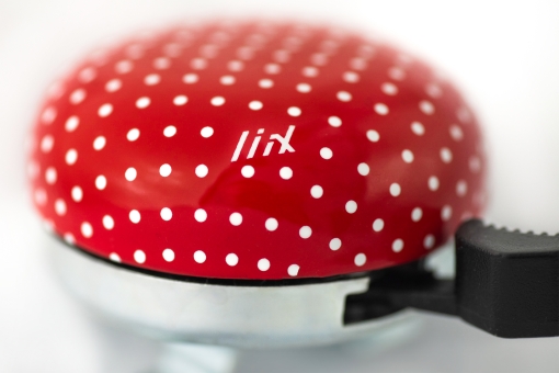 Liix DESIGN BELL POLKA DOTS Klingel / red  2