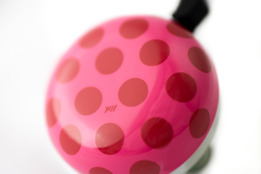 Liix DESIGN BELL POLKA BIG DOTS Klingel / pink  2