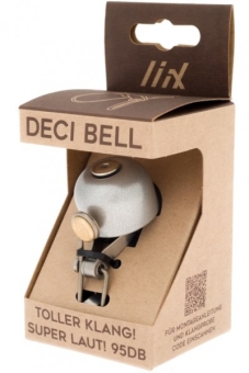 Liix Deci Bell Ring Silver silber 2