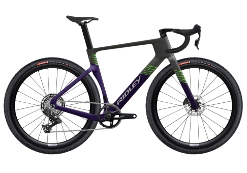Ridley Kanzo Fast 2.0 Rival XPLR XS | Stellar Green/UD Carbon/Silver 2