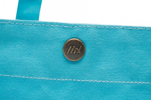 Liix DON'T PANIC IT'S ORGANIC Tasche / ocean blue  2