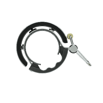Knog Oi LUXE LARGE Glocke / schwarz matt 238 – 318mm / schwarz matt 2