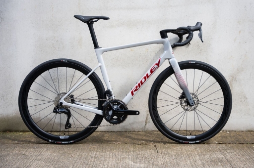 Ridley GRIFN RS ROAD Ultegra DI2 2x12 / Battle Ship Grey/Candy Red Metallic XXS 2