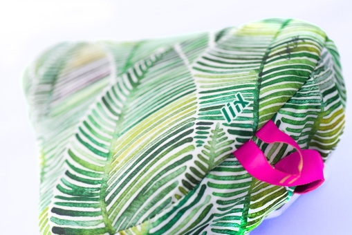 Liix SADDLE COVER TROPICAL Sattelbezug / leaves  2