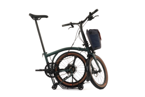 Brompton G-LINE Electric (4-Gear) Green / Mudgard & Rack Large 3
