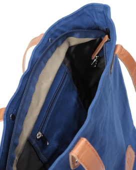 Liix KANNWAS Canvas Tasche / blueberry blue  3