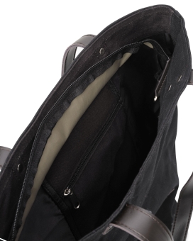 Liix Kannwas Canvas Bag Licorice Black 3