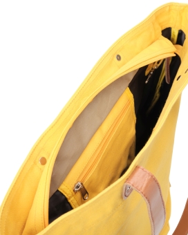 Liix KANNWAS Canvas Tasche / mustard yellow 3