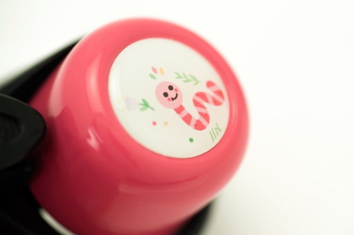 Liix SCOOTER BELL WORM Klingel / pink  3