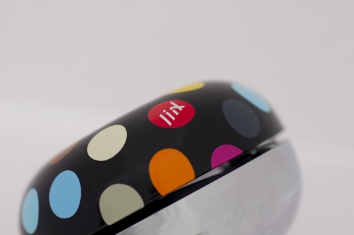 Liix Ding Dong Bell Polka Dots Big Mix Bell Black 3