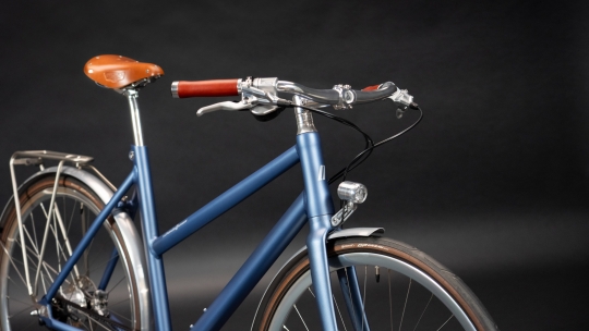 Schindelhauer FRIEDA XI Limited Edition / pearl blue M (54cm) pearl blue | pearl blue | 11-Gang / braune Reifenseitenwand 3