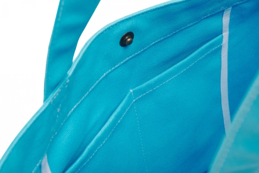 Liix DON'T PANIC IT'S ORGANIC Tasche / ocean blue  3
