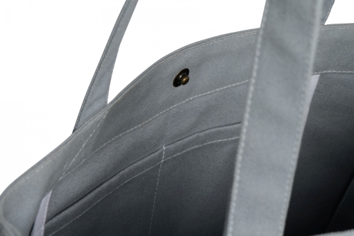 Liix DON'T PANIC IT'S ORGANIC Tasche / stone grey  4