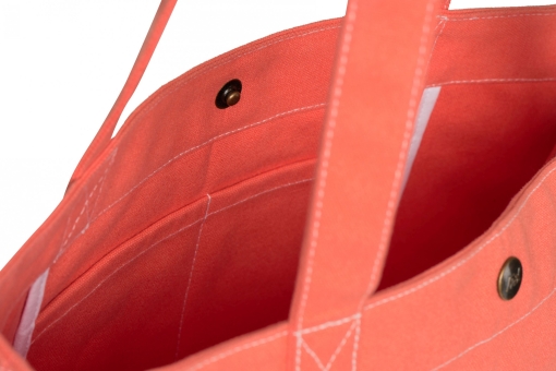 Liix DON'T PANIC IT'S ORGANIC Tasche / fresh salmon pink  4