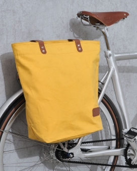 Liix KANNWAS Canvas Tasche / mustard yellow 5